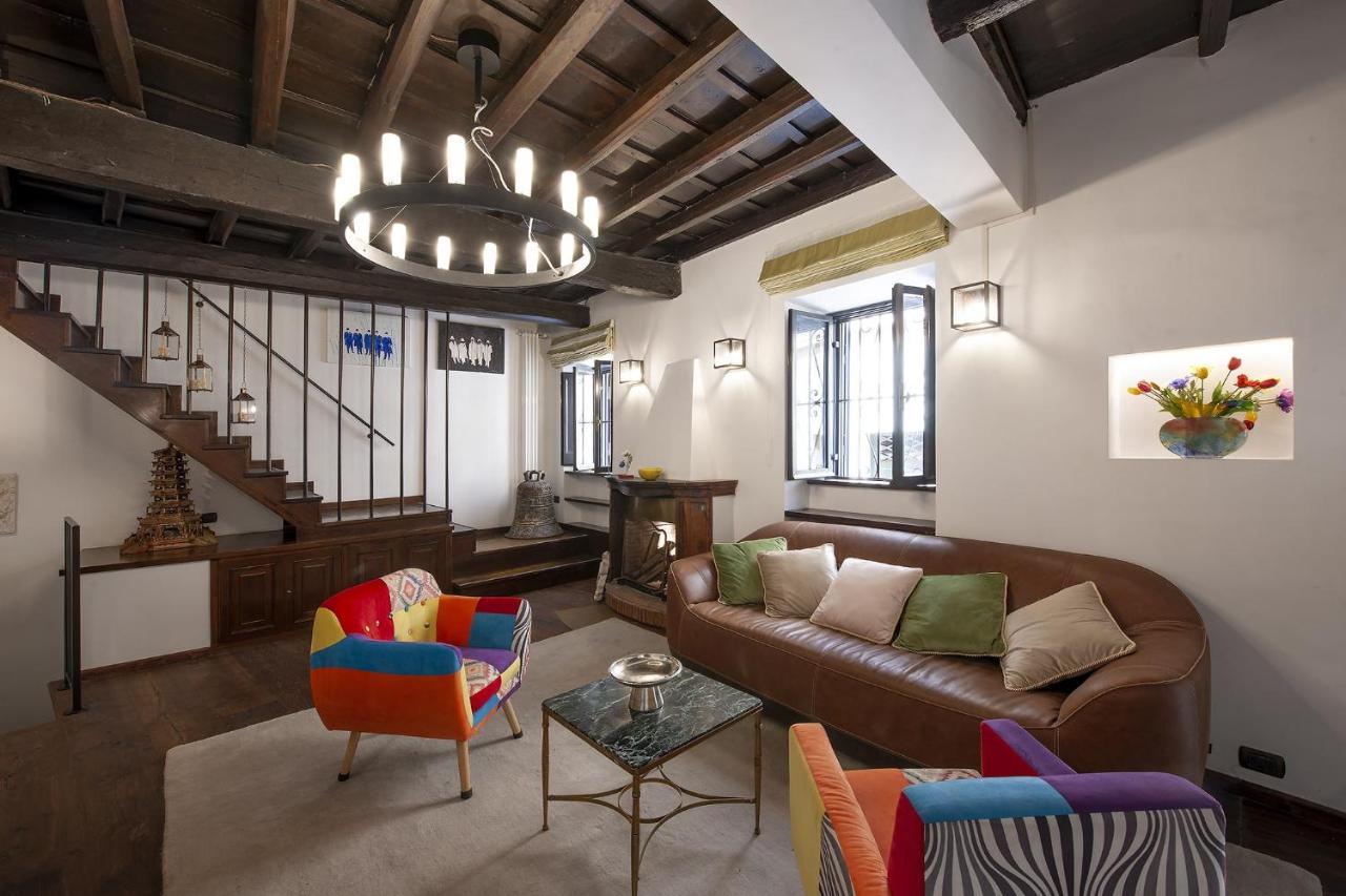 Antica Dimora La Campanella Apartment โรม ภายนอก รูปภาพ